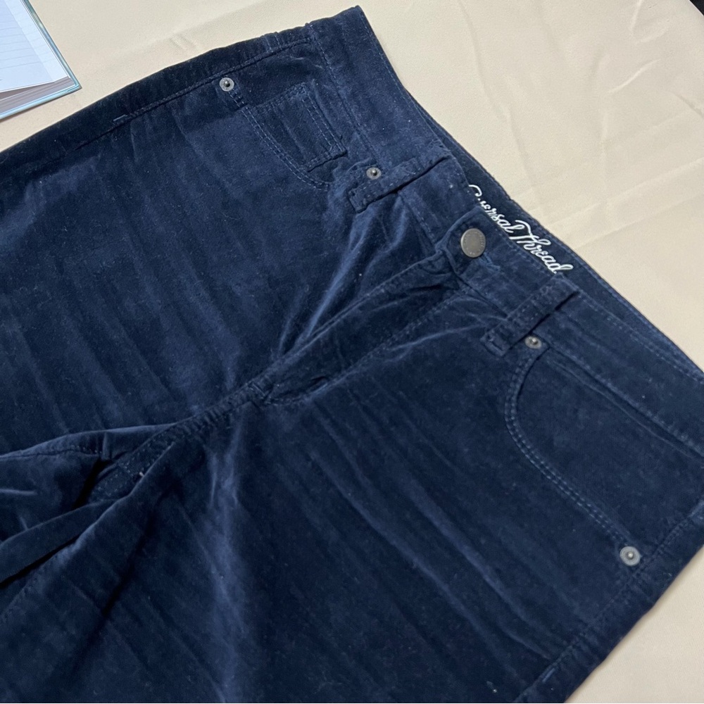 Universal Thread Navy Velvet High-Rise Skinny Jeans